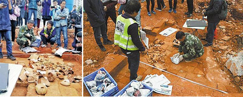 中山大學建食堂疑似挖出漢代古墓 為啥學校總能挖出古墓？